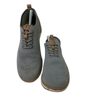 Jambu & Co J Sport Gray and Tan Lace Up Casual Shoes Size 9